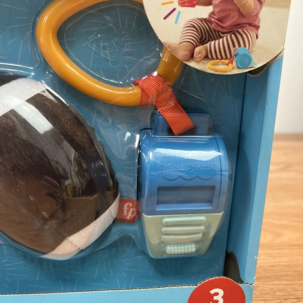 Fisher Price Tiny Touchdowns‎ Infant Football Toys Play Set 3M+ NEW